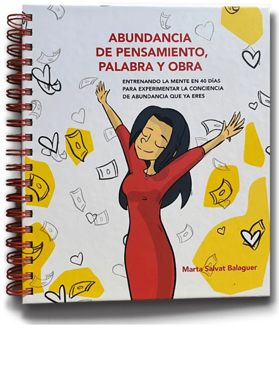 Portada del libro Abundancia de pensamiento, palabra y obra, de Marta Salvat