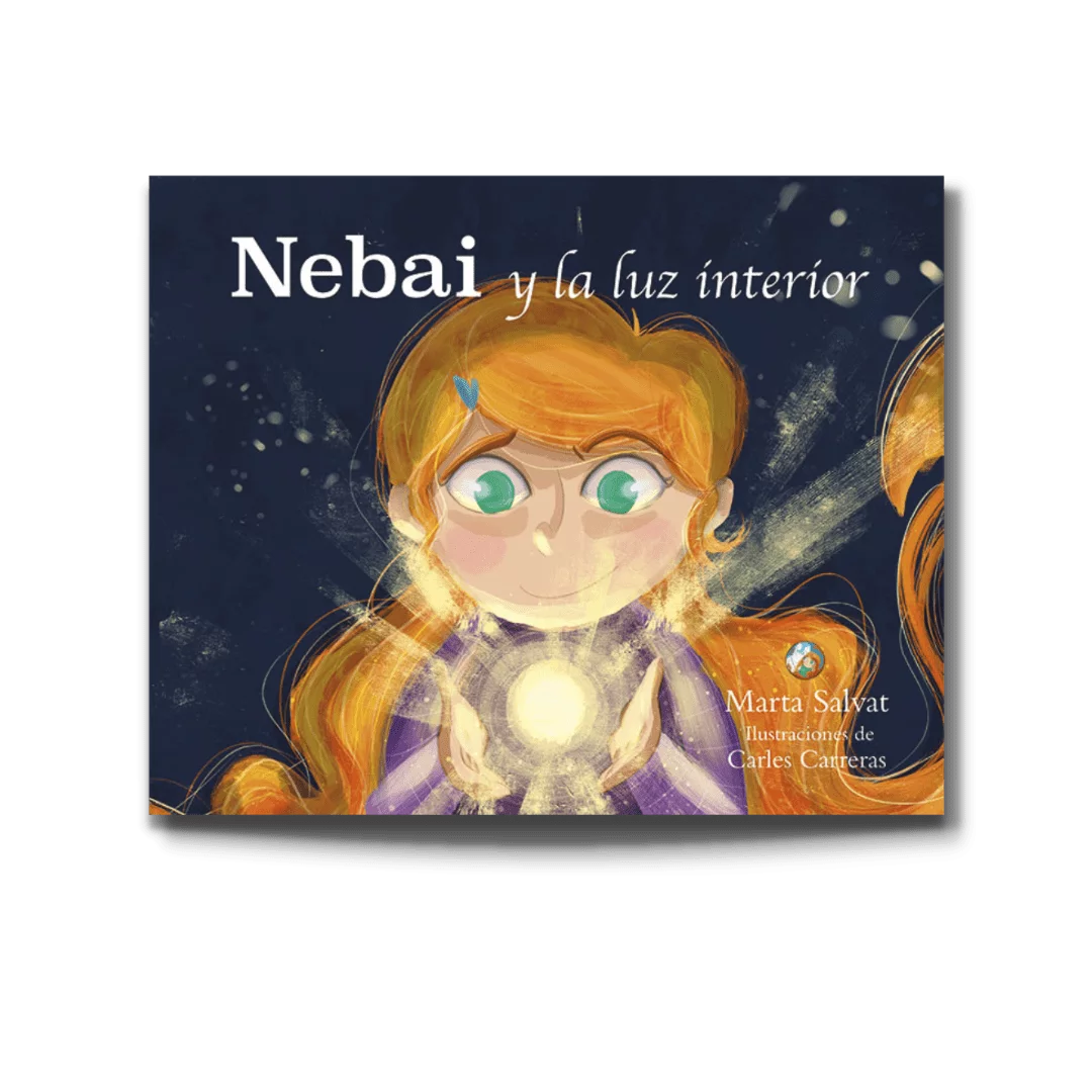 Portada de Nebai y la luz interior, cuento de Marta Salvat
